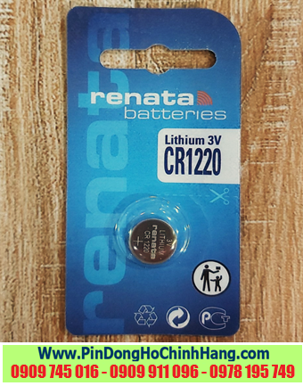 Pin Renata CR1220 (Vỉ 01viên)